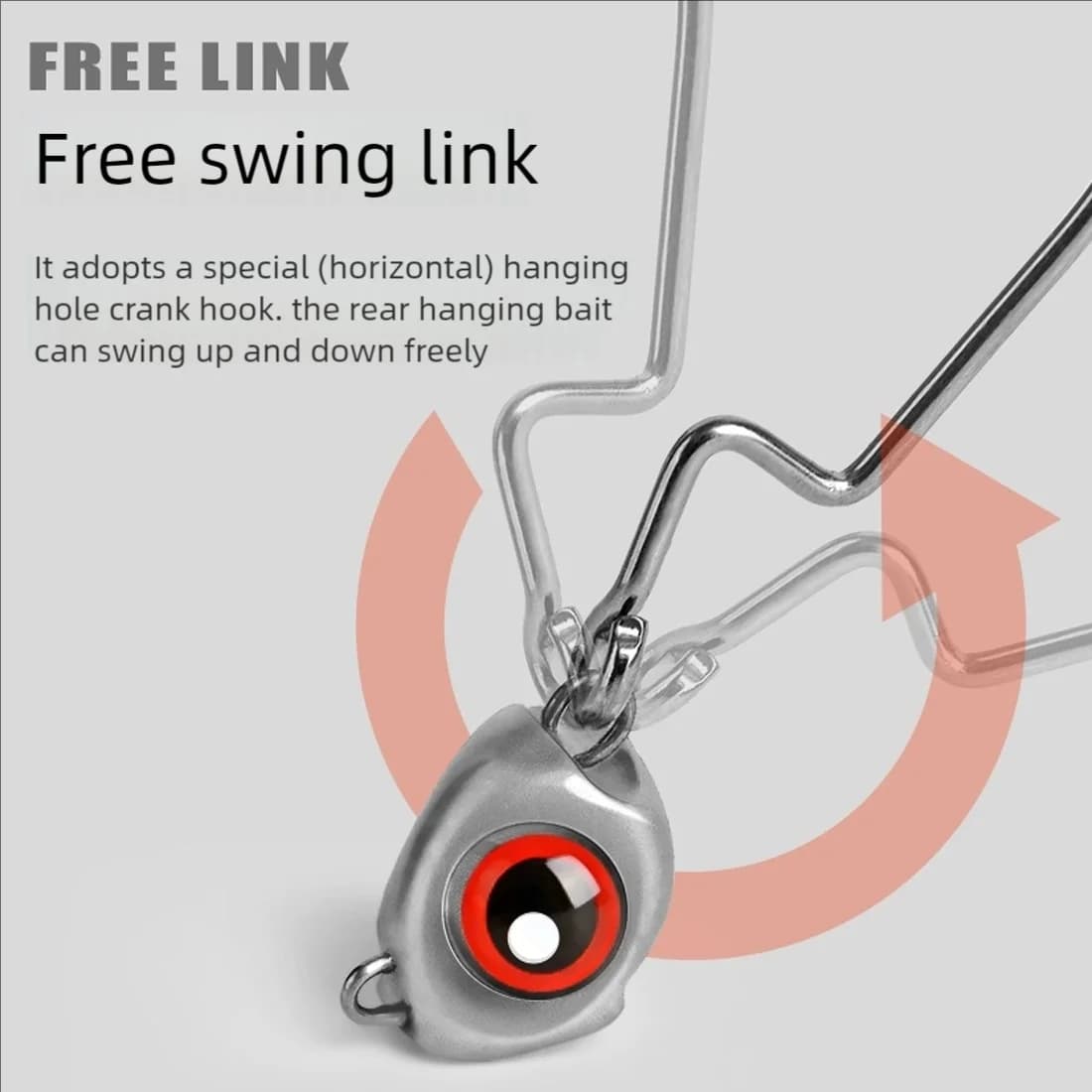 Swimbait-Jigkopf-Haken, 10-30 Stk.