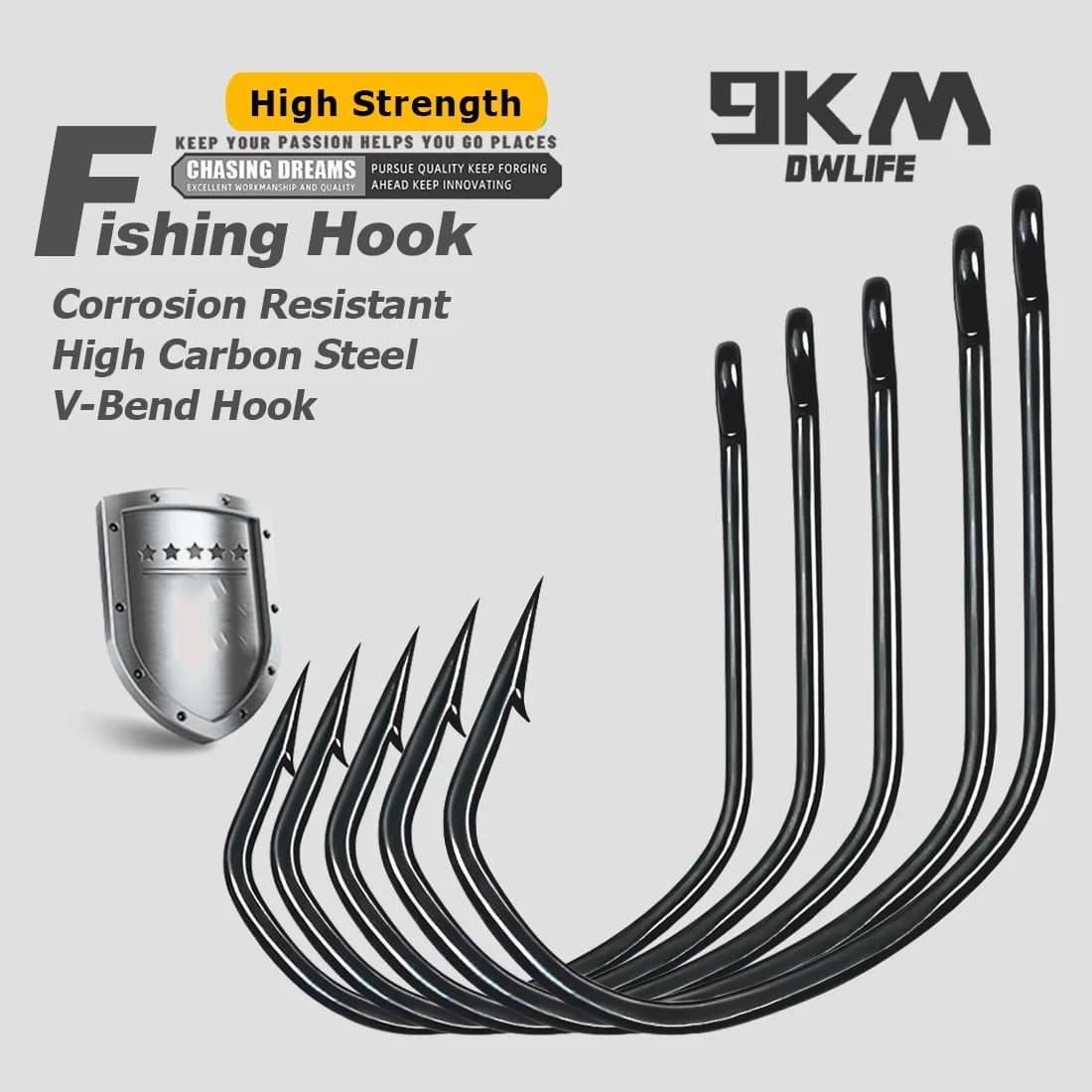 Unkrautfreie Drop Shot Wacky Worm Haken, 50-200 Stk.