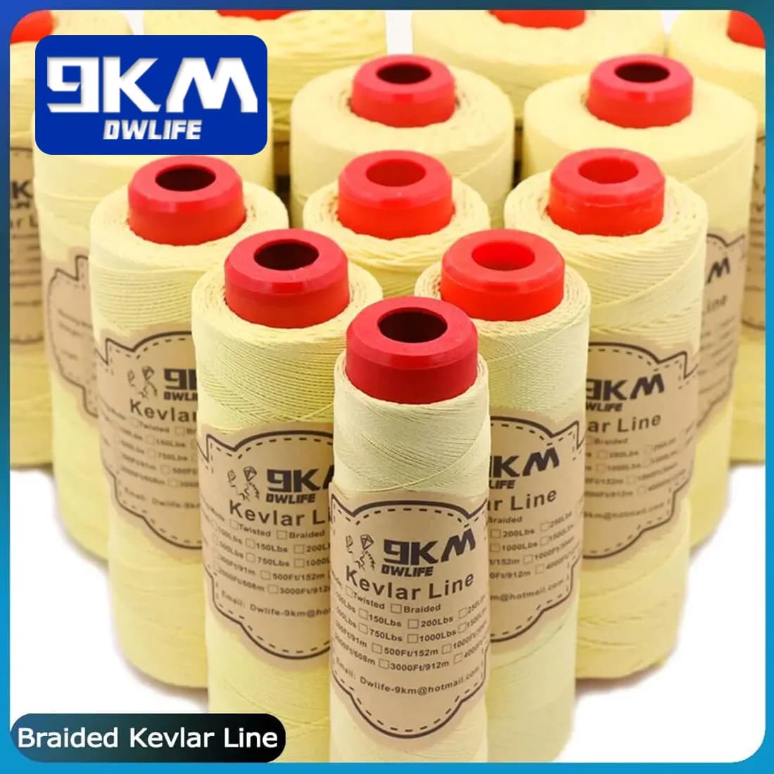 Hochfeste geflochtene Kevlar-Hilfsleine