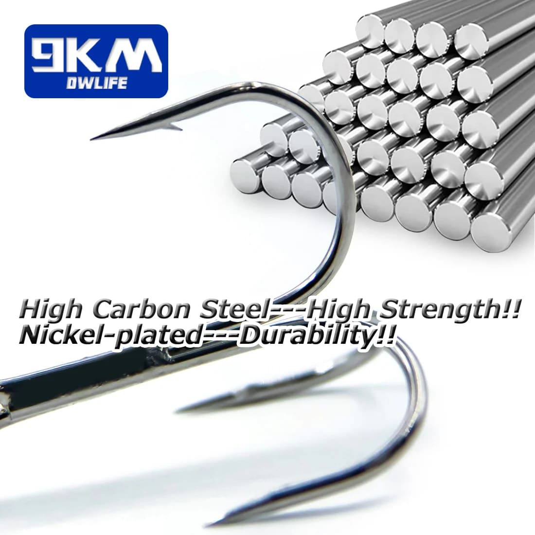 Drillingshaken-Set, gemischte Größen, 50-150 Stk.