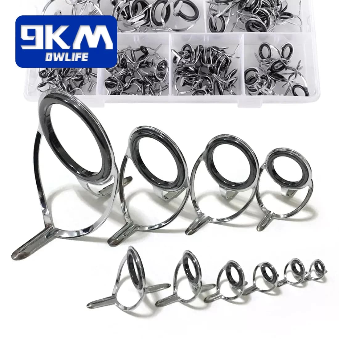 Stainless Steel Rod Repair Guide Kit with Ceramic Rings