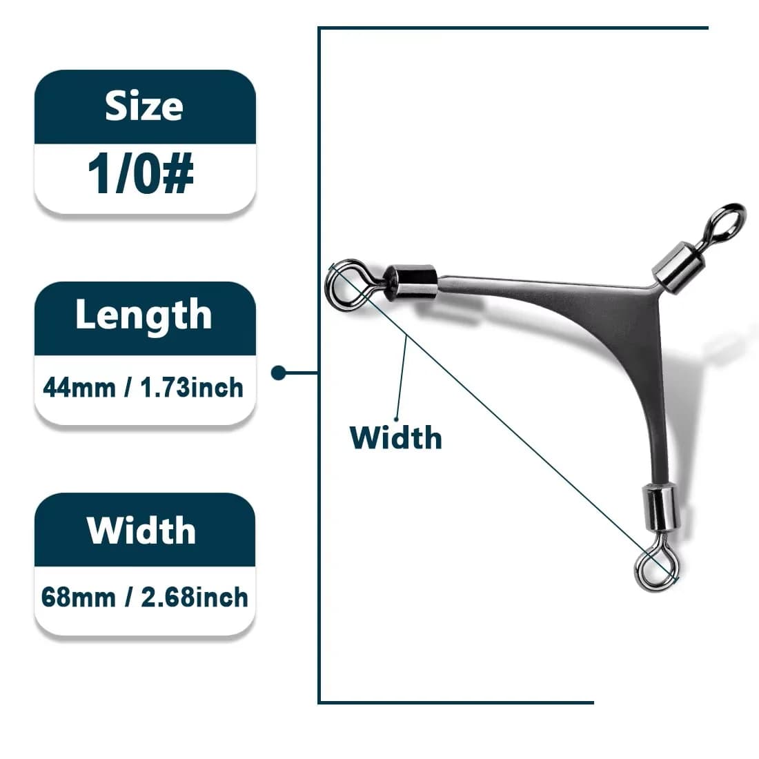 15-60 St. 3-Weg-Rollwirbel mit Barrel-Design