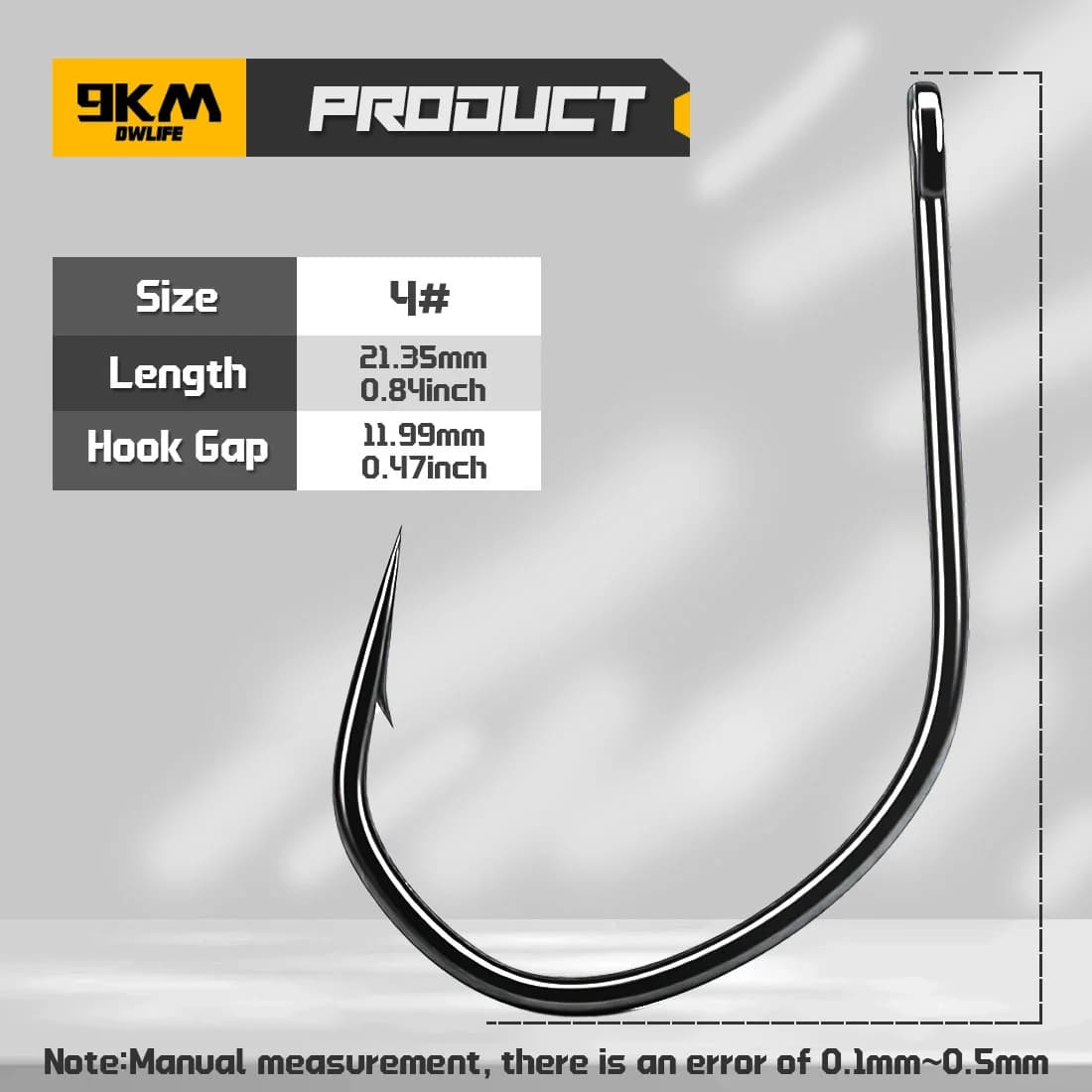 Unkrautfreie Drop Shot Wacky Worm Haken, 50-200 Stk.