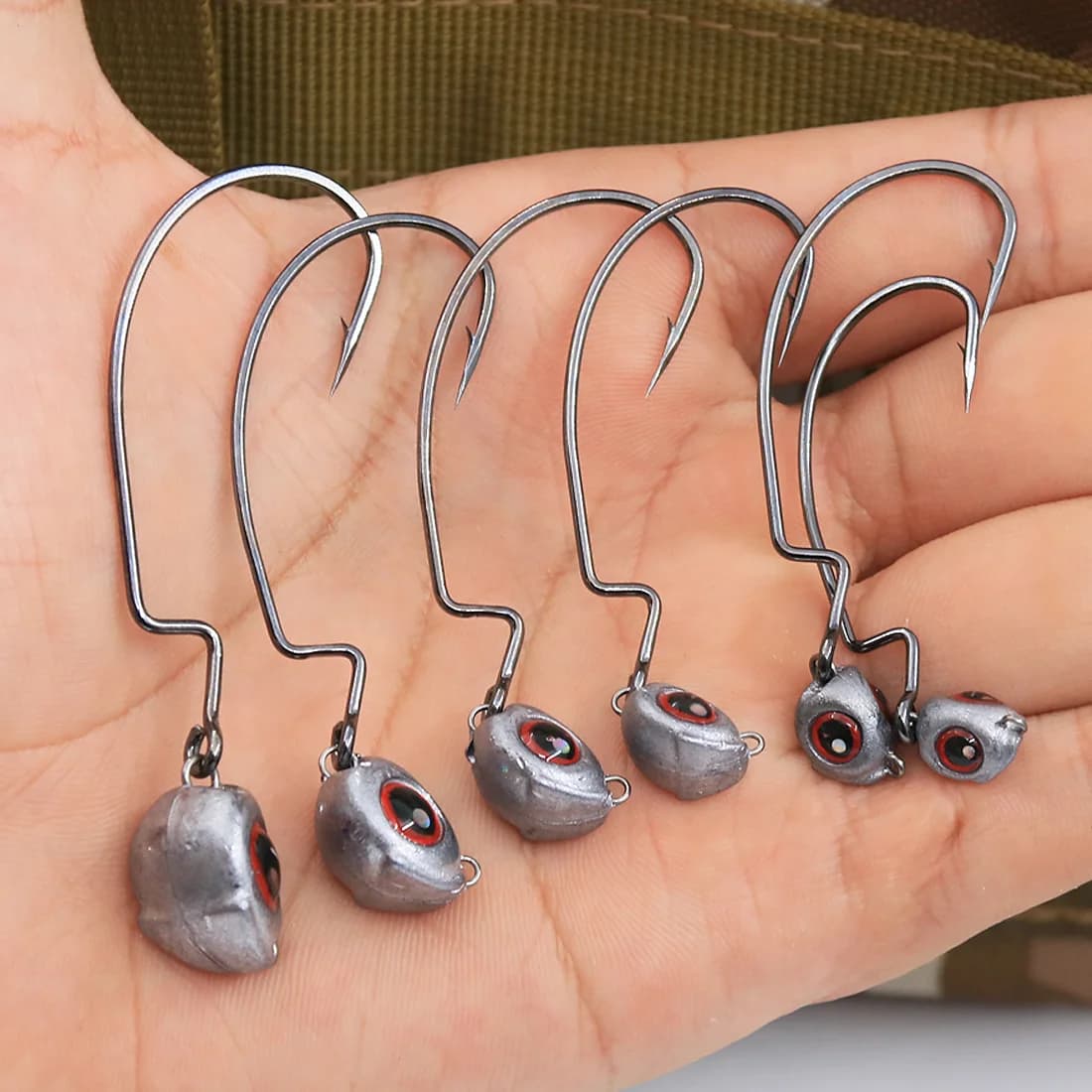 Swimbait EWG Jigkopf-Haken, 10-20 Stück Bulk
