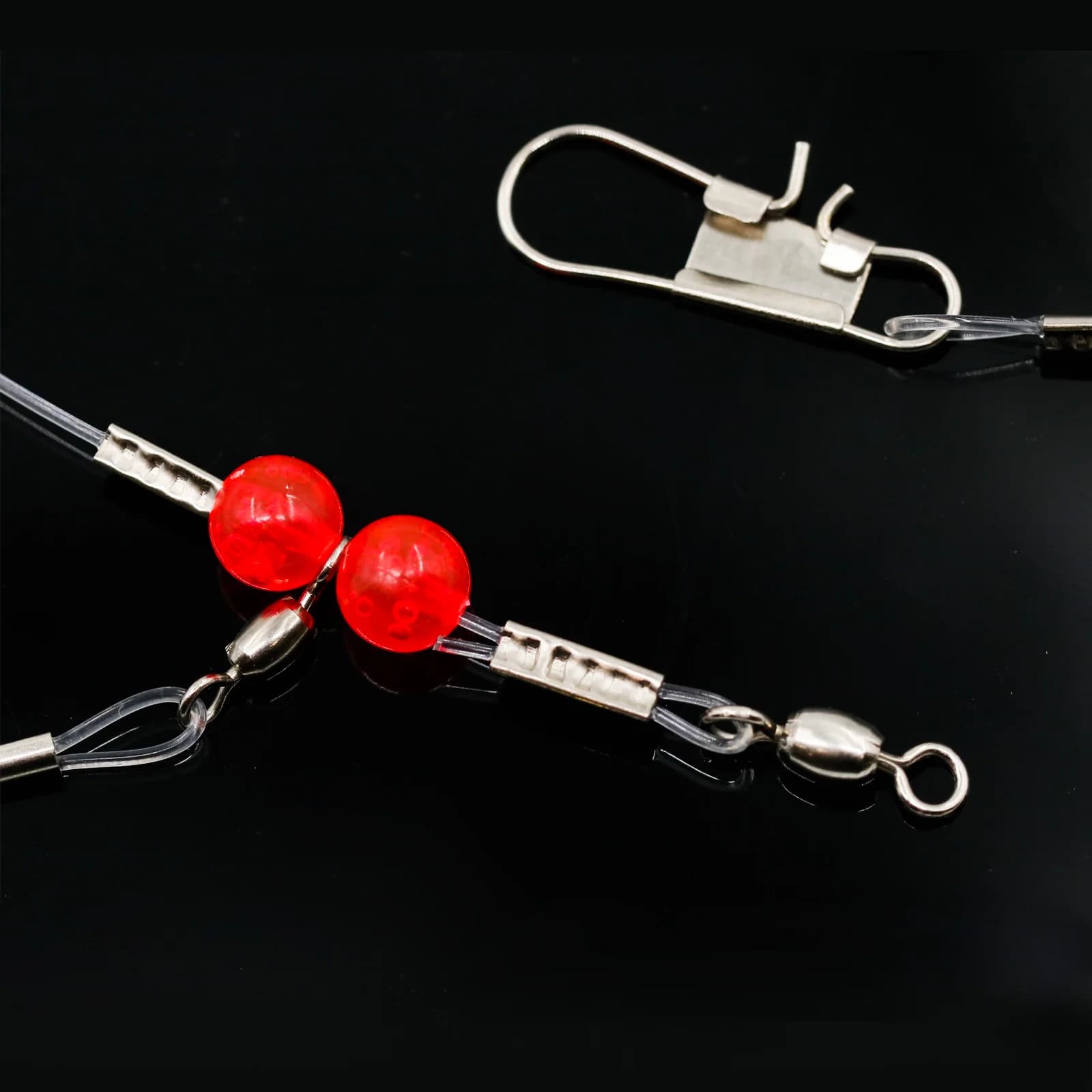 6-teiliges Rig-Set mit 3-Weg-Wirbel-Hakenverbinder